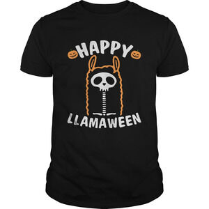 Happy Llamaween Halloween Shirt